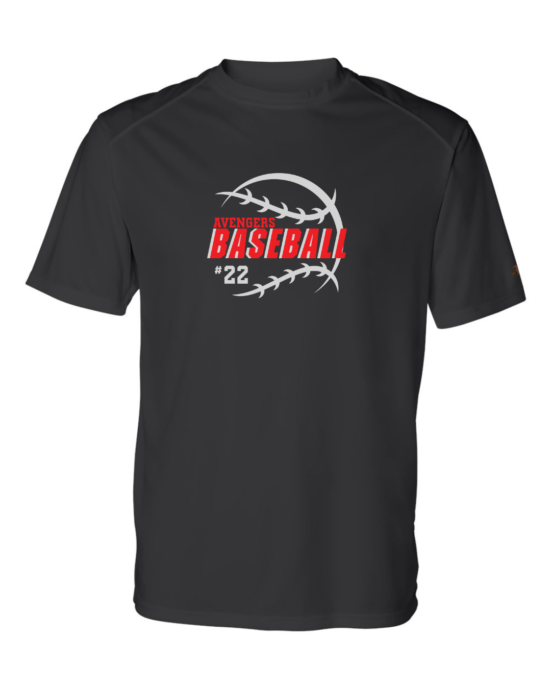 Stitched Circle Baseball Team Name