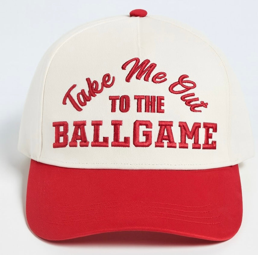 Take Me Out To The Ballgame Hat