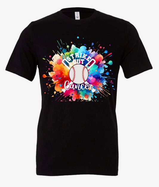 Strike Out Cancer Baseball