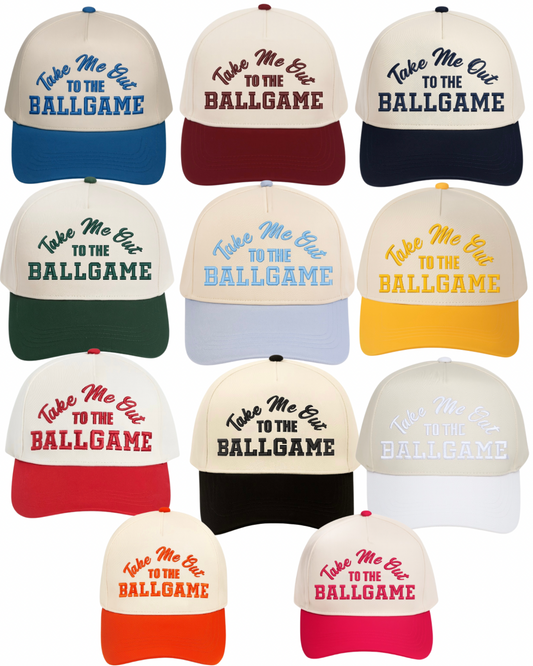 Take Me Out To The Ballgame Hat