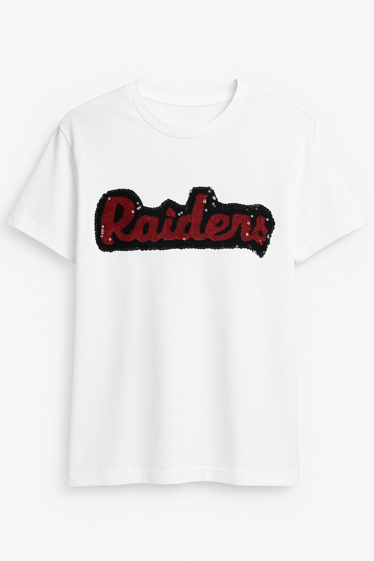 Raiders Sequin Appliqué - Medium