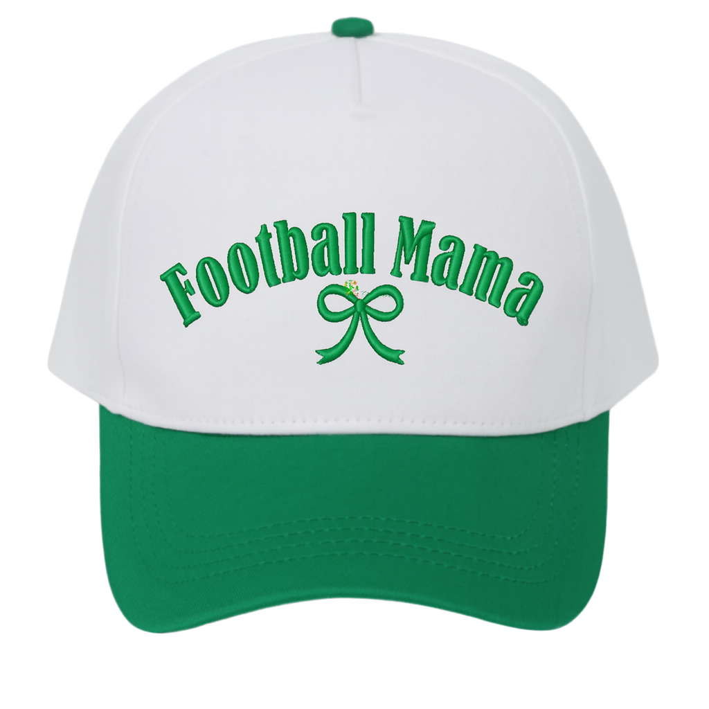 Football Mama Bow Hat