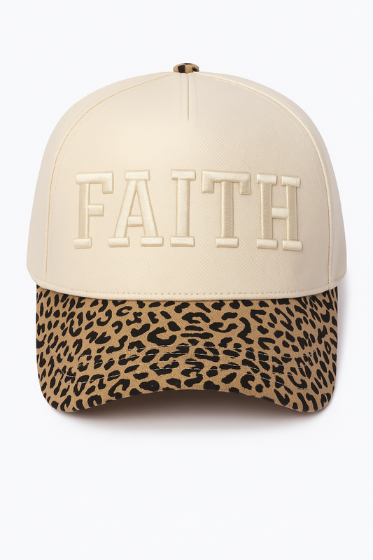 FAITH Leopard Hat