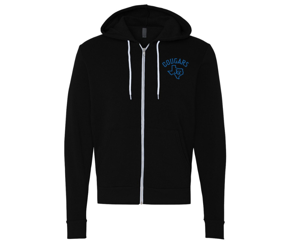 Bella Canvas Fleece Full Zip Hoodie