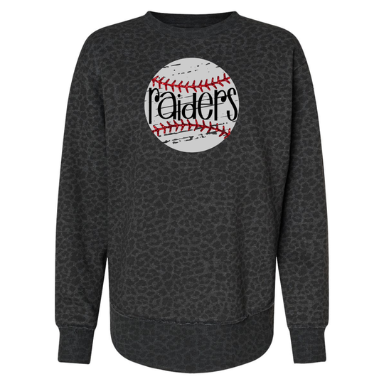 Raiders Distressed Baseball