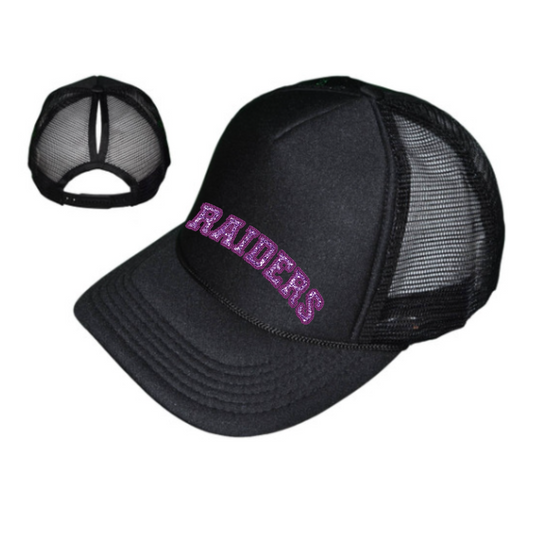 Faux Sequin & Embroidery Foam Hat
